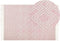 ADANA - Modern vloerkleed - Roze - 160 x 230 cm - Wol