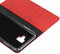 Selencia Hoesje Geschikt voor Samsung Galaxy J6 Plus Hoesje Met Pasjeshouder - Selencia Echt Lederen Bookcase - Rood