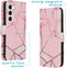 iMoshion Hoesje Geschikt voor Samsung Galaxy S23 Hoesje Met Pasjeshouder - iMoshion Design Softcase Bookcase - Roze / Pink Graphic
