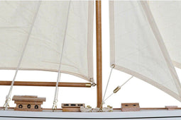 Barco DKD Home Decor 60 x 11 x 85 cm Wit Mediterrane