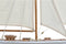 Barco DKD Home Decor 60 x 11 x 85 cm Wit Mediterrane