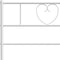 vidaXL - Bedframe - met - hoofd- - en - voeteneinde - metaal - wit - 180x200 - cm