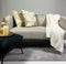 Dutch Decor VOORDEELSET ELIN BEIGE - Set van 3 stuks - Elin & Billy - Snow White - Semolina - wit/beige - Inclusief binnenkussen