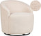Draaifauteuil DAVIK Bouclé Beige
