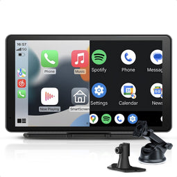 CarMe CarPlay Scherm - 7 inch Draadloos - Apple CarPlay & Android Auto - Touchscreen