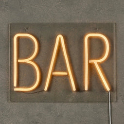Luca Lighting Neonverlichting - Bar Sign - USB Oplaadbaar - IP44 - 30 x 40 x 1,2 cm