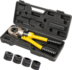 FvT Perstang Henco - TH16-32 perstang hydraulisch - 360° draaibare kop - Zwart