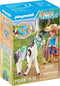 PLAYMOBIL Horses of Waterfall Ellie en Sawdust speelset - 71358