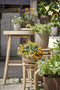 Mica Decorations Lungo Bloempot - H36 x Ø30 cm - Lichtgewicht - Off White