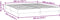 vidaXL - Bedframe - zonder - matras - 200x220 - cm - fluweel - donkergrijs