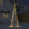vidaXL - LED-kerstboom - 550 - LEDs - warm - wit - 304 - cm