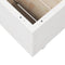 vidaXL - Plantenbak - 80x80x49,5 - cm - massief - grenenhout - wit