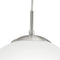 EGLO Rondo - Hanglamp - Ø 30 cm - In hoogte verstelbaar - Grijs/Wit