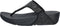 FitFlop Lulu Glitter - Teenslippers - Microwobbleboard zool - Zwart