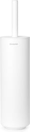 Brabantia MindSet WC Borstel met houder - Siliconen - Vrijstaand en hangend - Mineral Fresh White