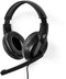 Nedis CHSTU210BK - USB-headset - Verstelbare microfoon en oorkussens - Zwart