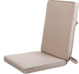 Stoelkussen Beige 123 x 48 x 4 cm
