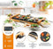 DOMO DO8311TP - Bakplaat - Teppanyaki grill - 51 x 26 cm - Hout Zwart