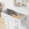 SoBuy FRG238-W - Badkamerkast - 1 lade 2 deuren - Wit 60x87x35cm