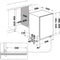 Bauknecht BIO 3O26 PF - Inbouw vaatwasser - 1900 W - Digitaal display