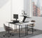 Bureau zit sta werkplek verhoger - werkstation - ergonomisch in hoogte verstelbaar
