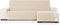Hoes voor chaise longue met korte armleuning rechts Eysa AQUA Oker 100 x 110 x 290 cm