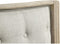 Hoofdbord DKD Home Decor Beige Linnen Rubberwood (180 x 10 x 120 cm)