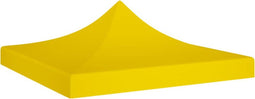 vidaXL - Partytentdak 270 g/m² - 2x2 m UV- en waterbestendig - Geel