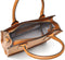 Berba Dames Leren Handtas Icons 885-115 Cognac