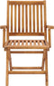 vidaXL - Tuinstoelen - 2 - st - inklapbaar - massief - teakhout