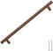 vidaXL - Handvatten - 5 - st - 224 - mm - roestvrij - staal - bronskleurig