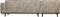 BePureHome Statement Hoekbank Links - PU - Elephant Skin - 77x274x210