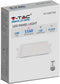 V-TAC VT-1207SQ-N Vierkante LED Minipanelen - Premium Serie - IP20 - Wit - 12W - 1160 Lumen - 6400K