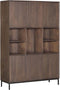 Starfurn - Opbergkast - Buffetkast - Vakkenkast XL Madison Walnoot | 135 cm - Mangohout