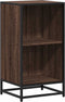 vidaXL - Boekenkast - 40x35x76 - cm - bewerkt - hout - bruin - eikenkleur