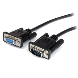 Startech.com MXT10050CMBK - Adapter DB-9 - Serieel 9-pins - Zwart 0,5 m