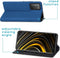 iMoshion Hoesje Geschikt voor Xiaomi Poco M3 Hoesje Met Pasjeshouder - iMoshion Slim Folio Bookcase - Donkerblauw