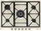 SMEG CORTINA || 70CM || INBOUW || GASKOOKPLAAT || RETRO || WokBrander || SR775POD ||