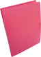 Alpha ringmap, voor ft A4, uit PP, 2 ringen van 16 mm, roze