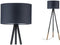 Paulmann Neordic Rurik - Staande lamp - Hout Textiel Metaal - Grijs