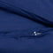 vidaXL - Dekbedovertrekset - 200x220 - cm - katoen - marineblauw