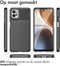 iMoshion Hoesje Geschikt voor Motorola Moto G32 Hoesje Siliconen - iMoshion Thunder Backcover - Zwart