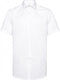OppoSuits SHIRTS Short Sleeve white knight - Mannen Kostuum - Wit - Feest - Maat 49/50