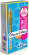 Paper Mate roller InkJoy Gel medium, geel (yellow twist) 12 stuks
