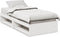 vidaXL - Slaapbank - zonder - matras - 90x200 - cm - massief - grenenhout - wit