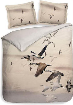 Heckett & Lane Fleur - Dekbedovertrek - Tweepersoons - 200x200/220 cm - Misty Peach