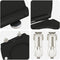vidaXL - Snelle - Release - Toiletbril - met - Soft - Close - Duroplast - Zwart