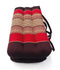 Meditatie en yoga zitkussen matje opvouwbaar draagbaar 40 cm x 40 cm x 7 cm Burgundy Rood