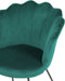 LOVELOCK - Fauteuil - Groen - Fluweel