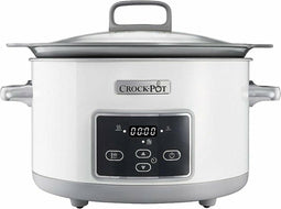 Crock Pot CR026X - Slowcooker - 4,7L DuraCeramic - Wit